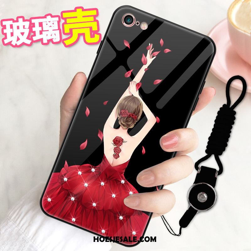 iPhone 6 / 6s Hoesje Mode Glas Anti-fall Spiegel Super Sale