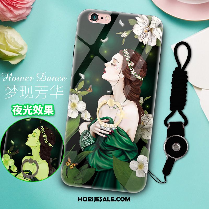 iPhone 6 / 6s Hoesje Mode Glas Anti-fall Spiegel Super Sale