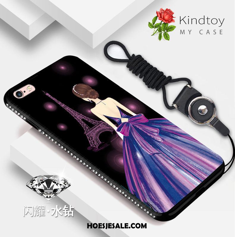 iPhone 6 / 6s Hoesje Mode Glas Anti-fall Spiegel Super Sale