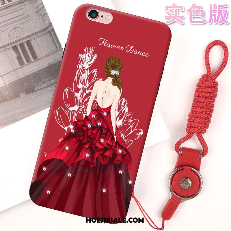 iPhone 6 / 6s Hoesje Mode Glas Anti-fall Spiegel Super Sale