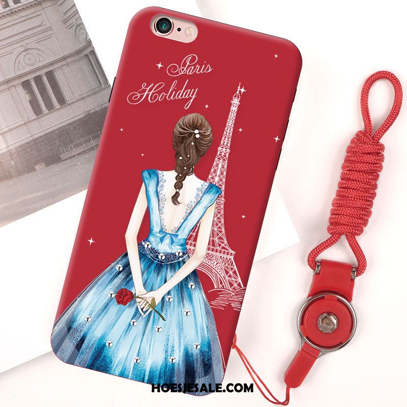 iPhone 6 / 6s Hoesje Mode Glas Anti-fall Spiegel Super Sale