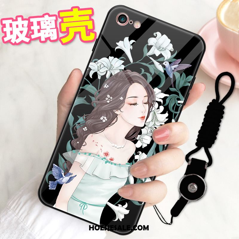 iPhone 6 / 6s Hoesje Mode Glas Anti-fall Spiegel Super Sale