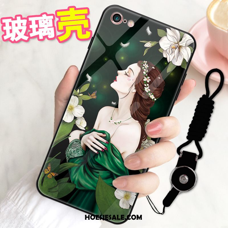 iPhone 6 / 6s Hoesje Mode Glas Anti-fall Spiegel Super Sale