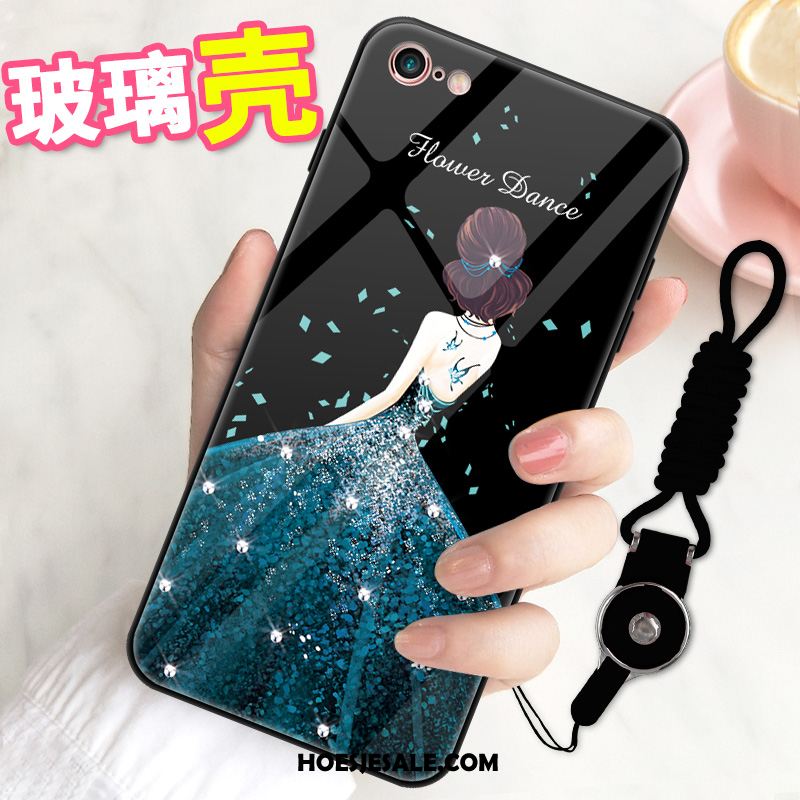 iPhone 6 / 6s Hoesje Mode Glas Anti-fall Spiegel Super Sale