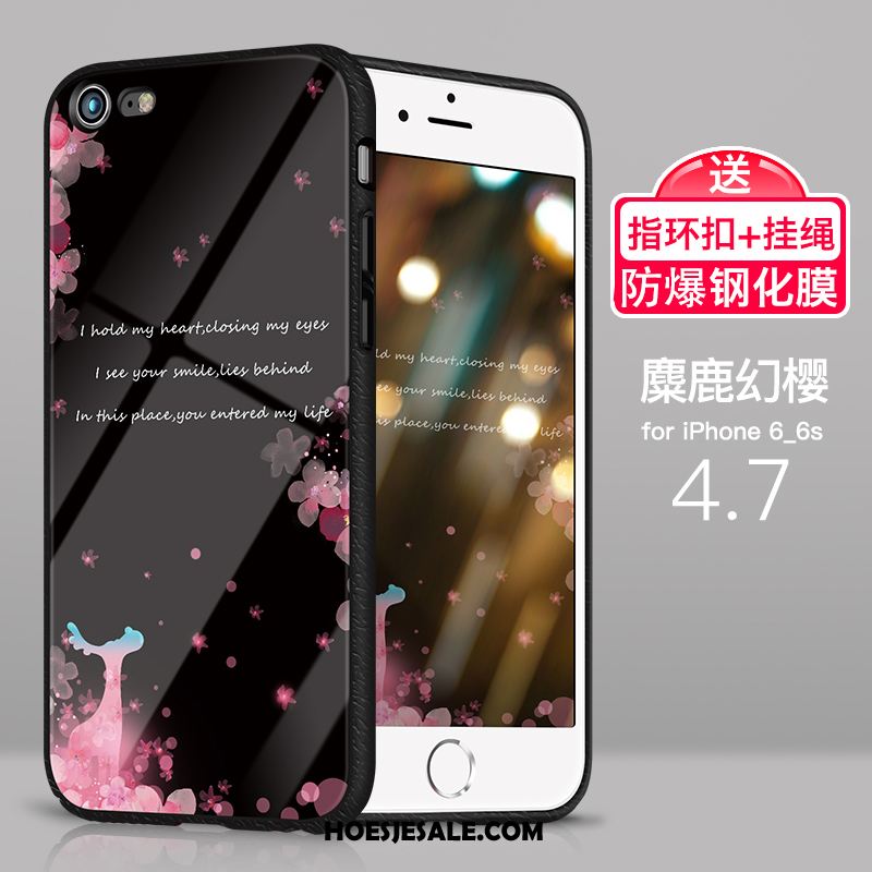 iPhone 6 / 6s Hoesje Mode Glas Hoes Scheppend Lovers Online