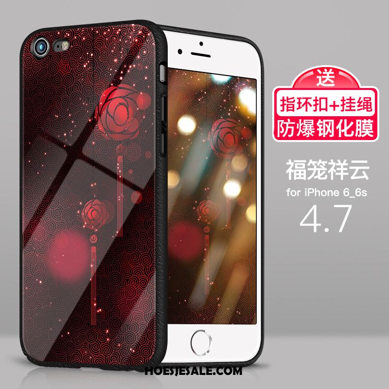 iPhone 6 / 6s Hoesje Mode Glas Hoes Scheppend Lovers Online