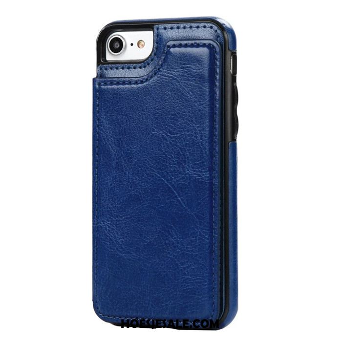 iPhone 6 / 6s Hoesje Ondersteuning Folio Kaart Tas Leren Etui Hoes Goedkoop