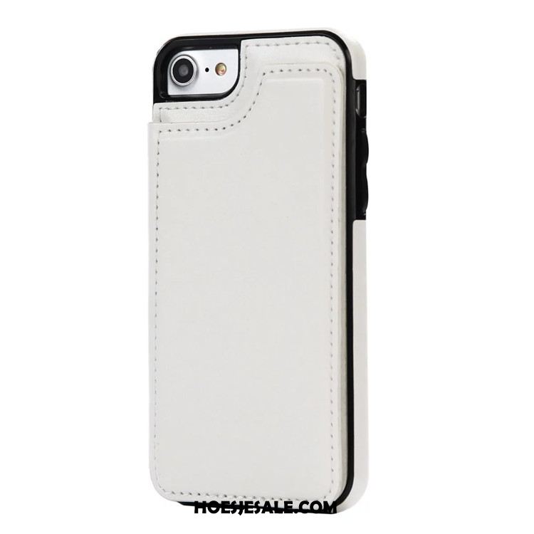 iPhone 6 / 6s Hoesje Ondersteuning Folio Kaart Tas Leren Etui Hoes Goedkoop