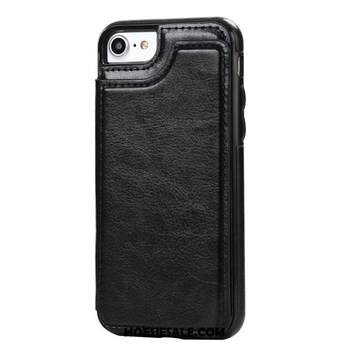 iPhone 6 / 6s Hoesje Ondersteuning Folio Kaart Tas Leren Etui Hoes Goedkoop