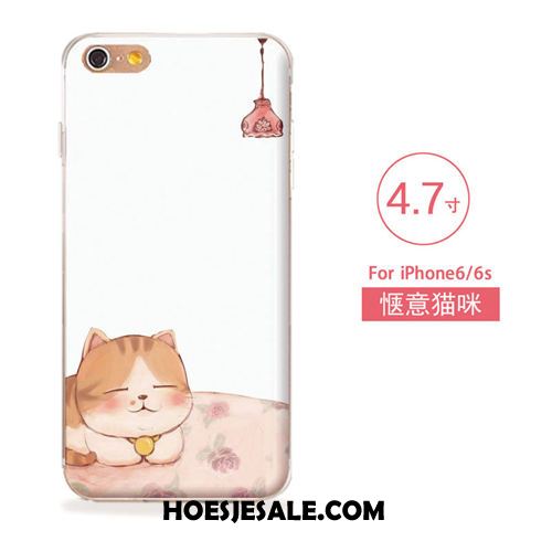 iPhone 6 / 6s Hoesje Reliëf Hanger Mobiele Telefoon Siliconen Mooie Goedkoop