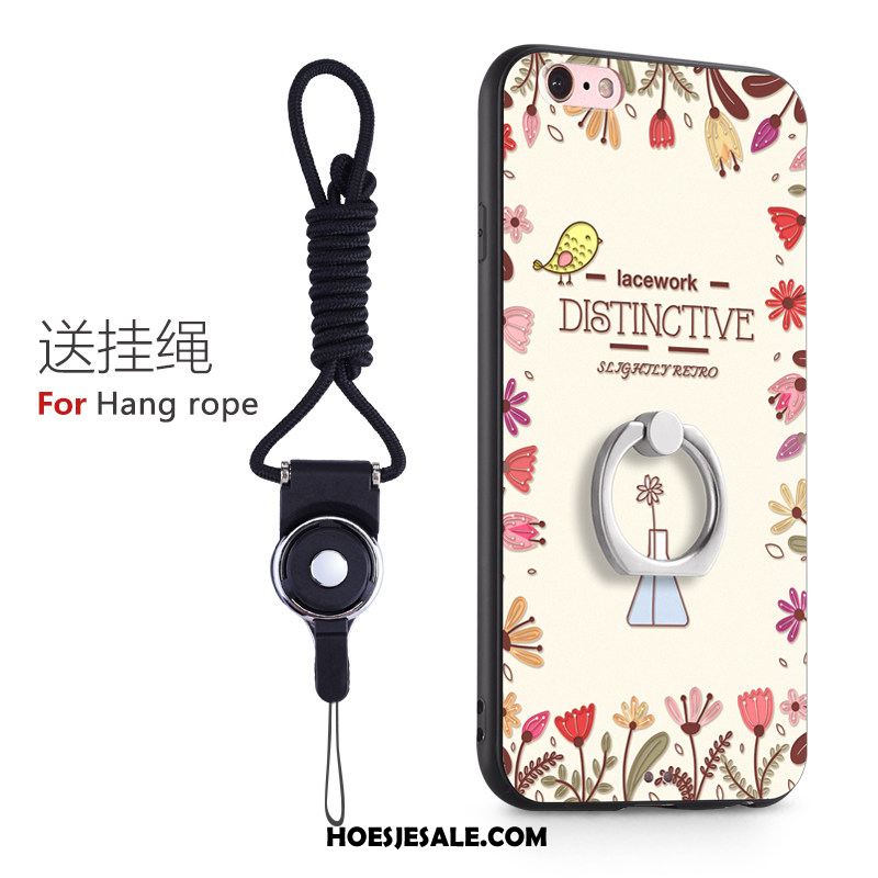 iPhone 6 / 6s Hoesje Ring Siliconen Anti-fall Hard Trendy Merk Winkel