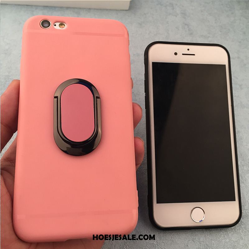 iPhone 6 / 6s Hoesje Roze Ondersteuning Anti-fall All Inclusive Ring Kopen