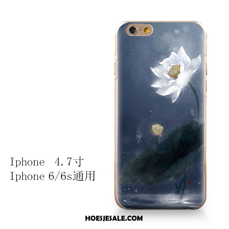 iPhone 6 / 6s Hoesje Siliconen Blauw Wind Mobiele Telefoon Zacht Sale