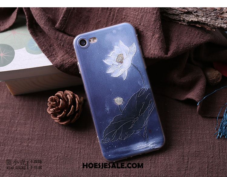 iPhone 6 / 6s Hoesje Siliconen Blauw Wind Mobiele Telefoon Zacht Sale