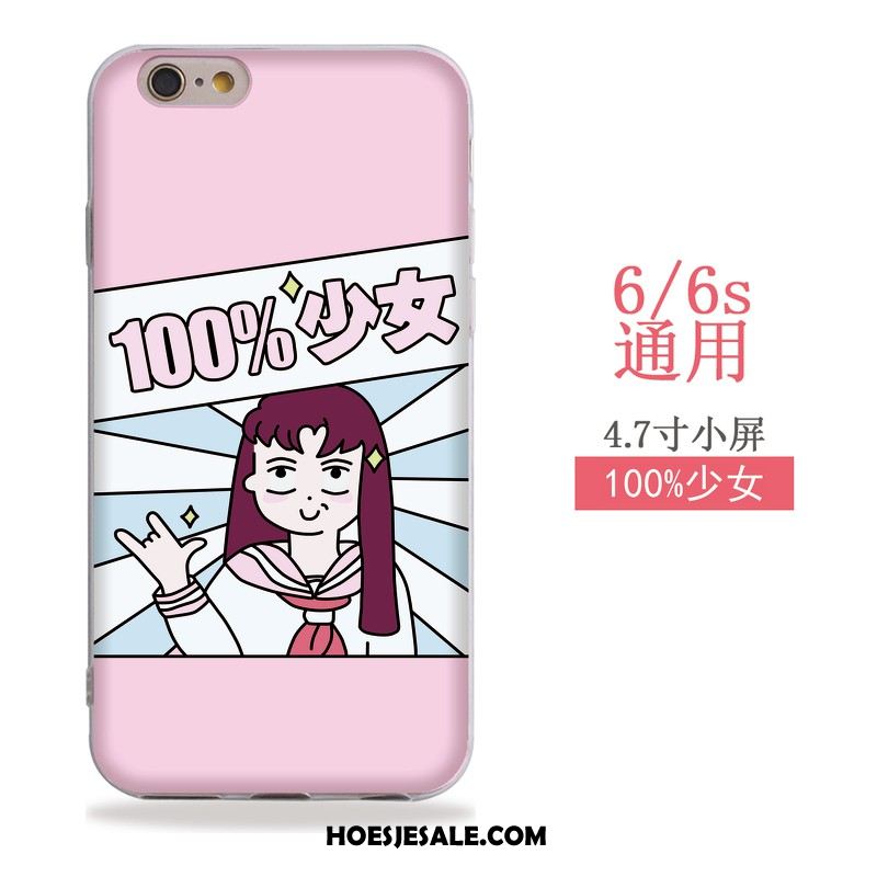 iPhone 6 / 6s Hoesje Siliconen Hoes Mooie Mobiele Telefoon Hanger Sale