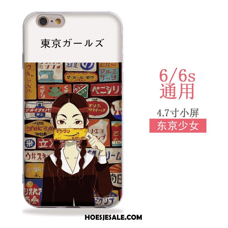 iPhone 6 / 6s Hoesje Siliconen Hoes Mooie Mobiele Telefoon Hanger Sale