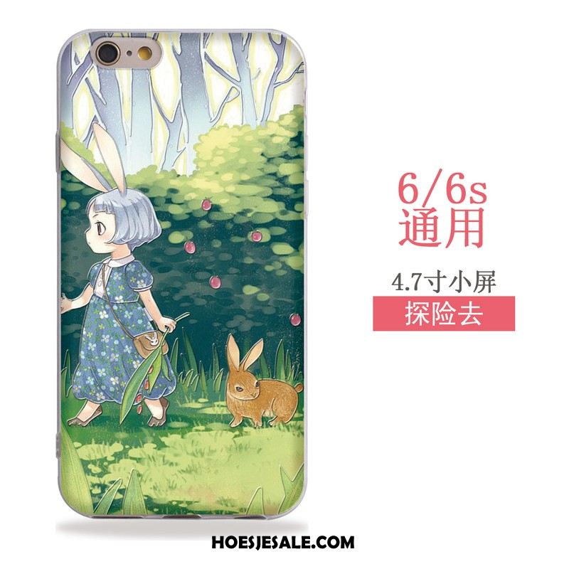 iPhone 6 / 6s Hoesje Siliconen Hoes Mooie Mobiele Telefoon Hanger Sale