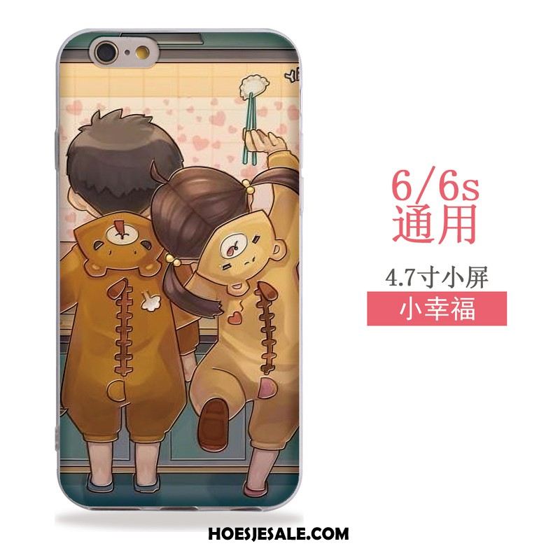 iPhone 6 / 6s Hoesje Siliconen Hoes Mooie Mobiele Telefoon Hanger Sale