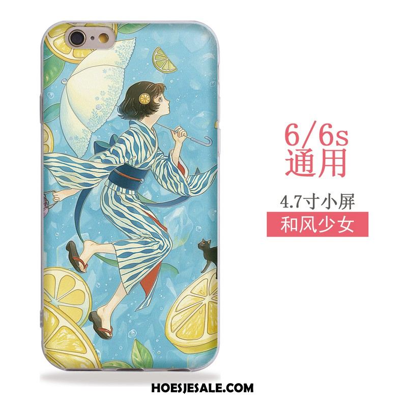 iPhone 6 / 6s Hoesje Siliconen Hoes Mooie Mobiele Telefoon Hanger Sale