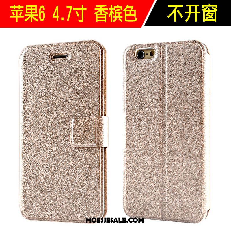 iPhone 6 / 6s Hoesje Trend Bescherming Leren Etui All Inclusive Hoes Online