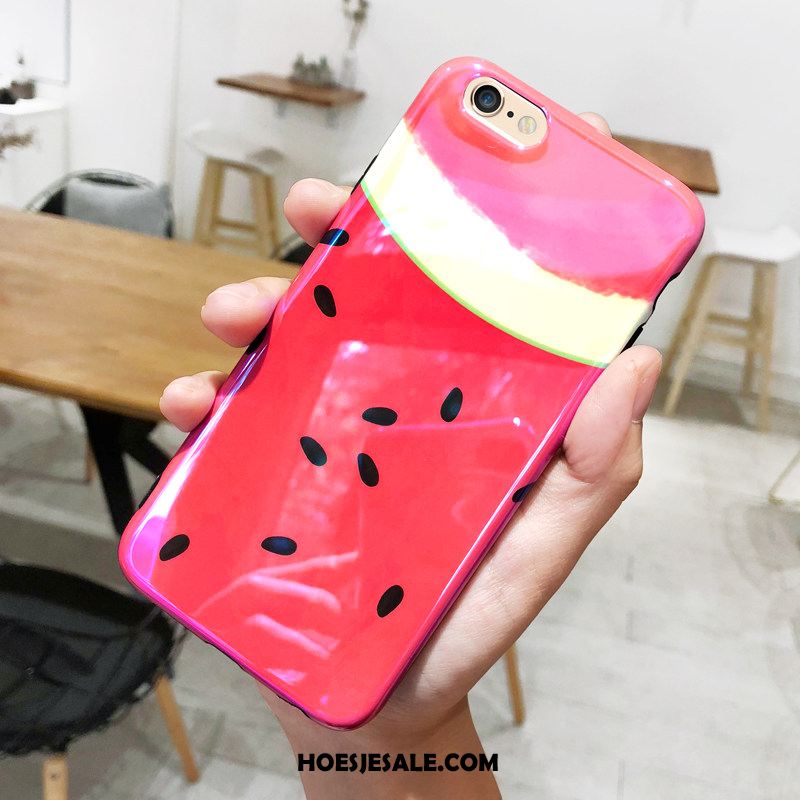 iPhone 6 / 6s Hoesje Trendy Merk Hanger Hoes Vers Net Red Korting