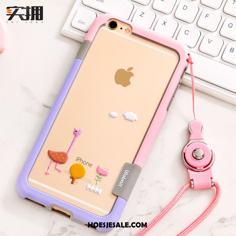 iPhone 6 / 6s Hoesje Trendy Merk Zacht Hanger Mobiele Telefoon Nieuw Sale