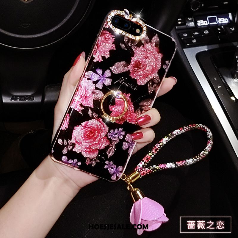 iPhone 6 / 6s Hoesje Zwart Elegante Hoes Siliconen Wind Online