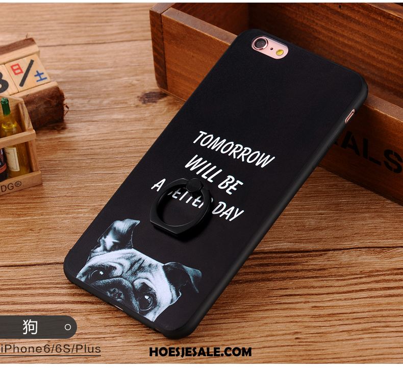 iPhone 6 / 6s Hoesje Zwart Hanger Anti-fall Mobiele Telefoon All Inclusive Kopen