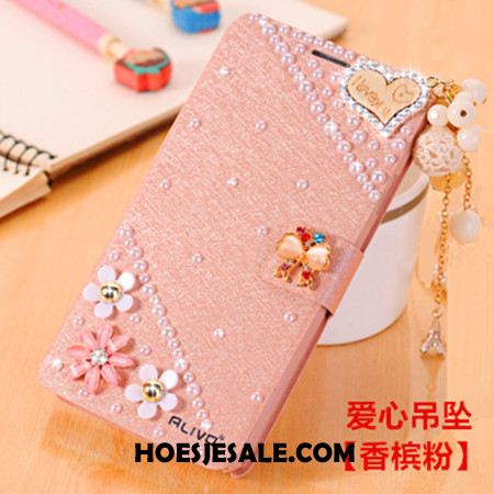 iPhone 6 / 6s Plus Hoesje Anti-fall Leren Etui Wit Hoes Mobiele Telefoon Sale