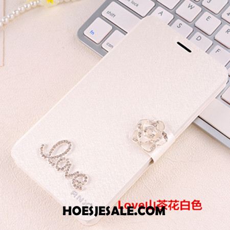 iPhone 6 / 6s Plus Hoesje Anti-fall Leren Etui Wit Hoes Mobiele Telefoon Sale