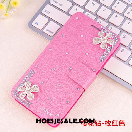 iPhone 6 / 6s Plus Hoesje Anti-fall Leren Etui Wit Hoes Mobiele Telefoon Sale