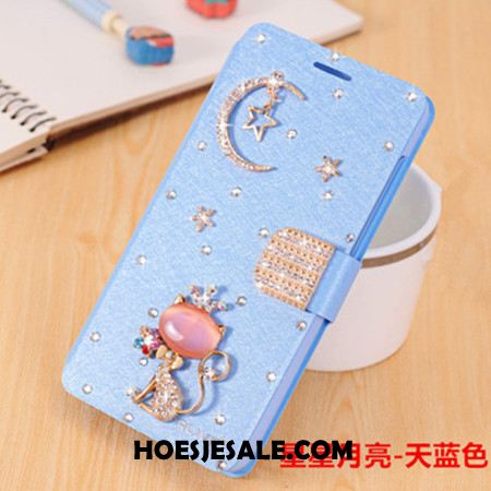 iPhone 6 / 6s Plus Hoesje Anti-fall Leren Etui Wit Hoes Mobiele Telefoon Sale