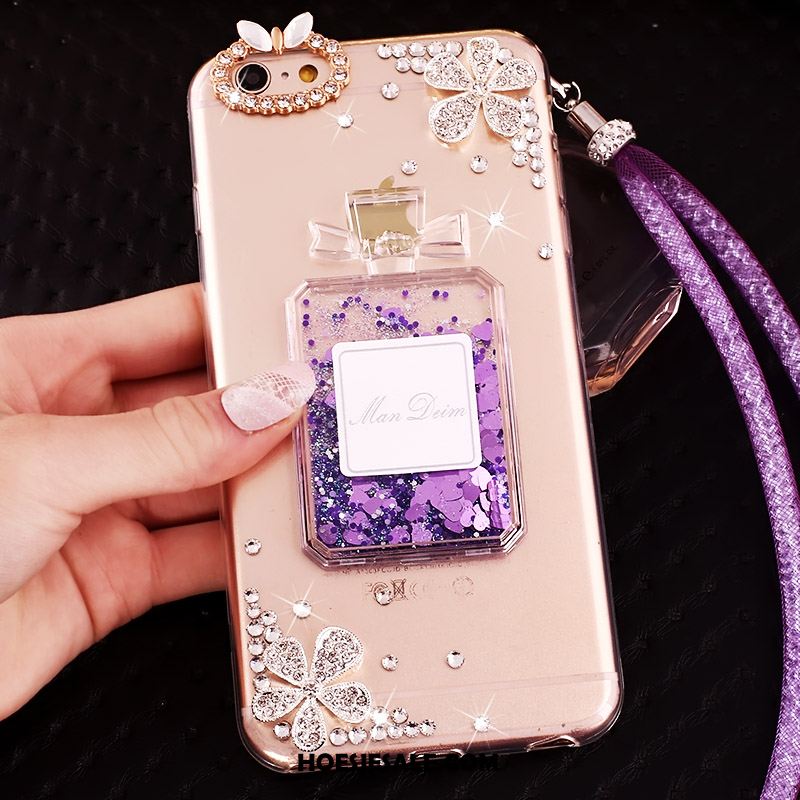 iPhone 6 / 6s Plus Hoesje Bescherming Drijfzand Hanger Siliconenhoesje Met Strass Korting