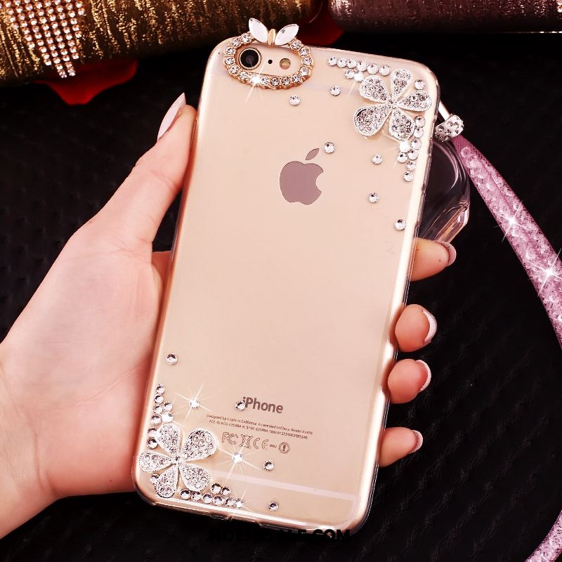 iPhone 6 / 6s Plus Hoesje Bescherming Drijfzand Hanger Siliconenhoesje Met Strass Korting