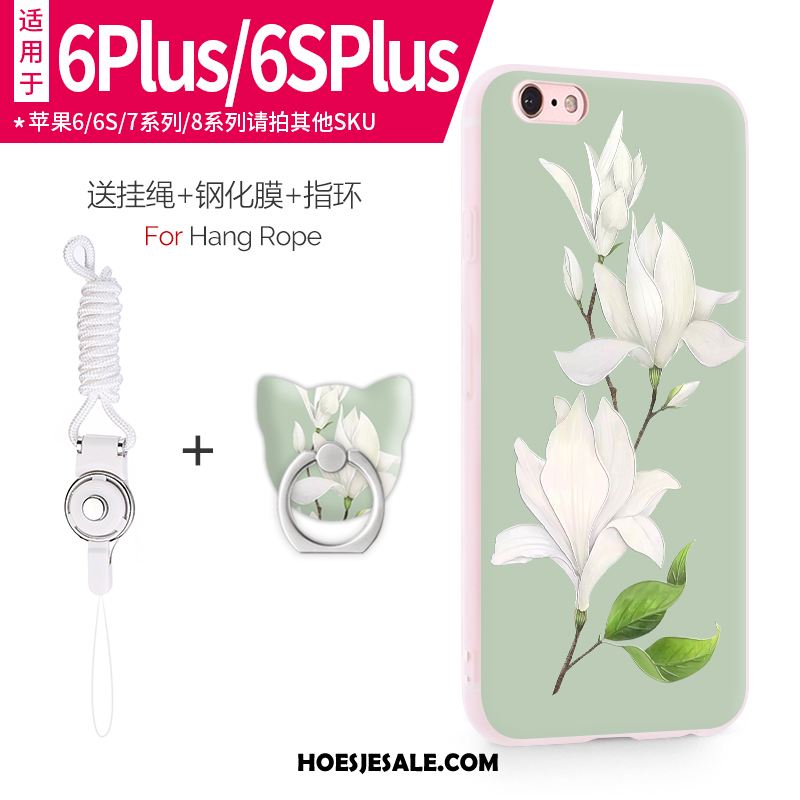 iPhone 6 / 6s Plus Hoesje Bescherming Hoes Anti-fall All Inclusive Groen Sale