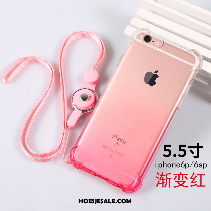 iPhone 6 / 6s Plus Hoesje Doorzichtig Dun Anti-fall Lovers Hoes Kopen