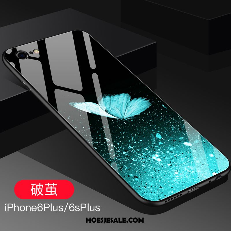 iPhone 6 / 6s Plus Hoesje Glas Scheppend High End Nieuw Siliconen Online