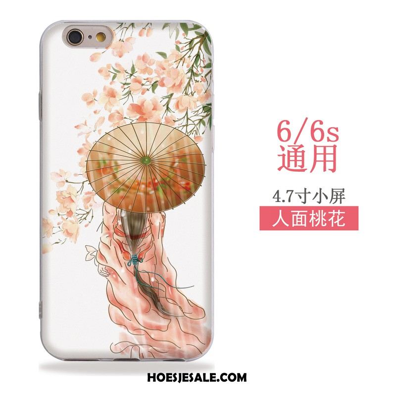 iPhone 6 / 6s Plus Hoesje Hanger Kunst Hoes Chinese Stijl Roze Kopen