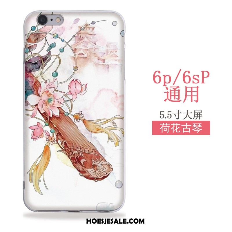 iPhone 6 / 6s Plus Hoesje Hanger Kunst Hoes Chinese Stijl Roze Kopen