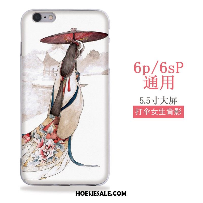 iPhone 6 / 6s Plus Hoesje Hanger Kunst Hoes Chinese Stijl Roze Kopen