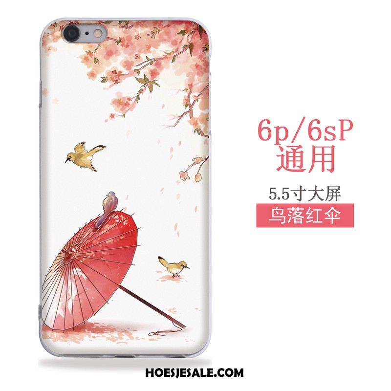 iPhone 6 / 6s Plus Hoesje Hanger Kunst Hoes Chinese Stijl Roze Kopen