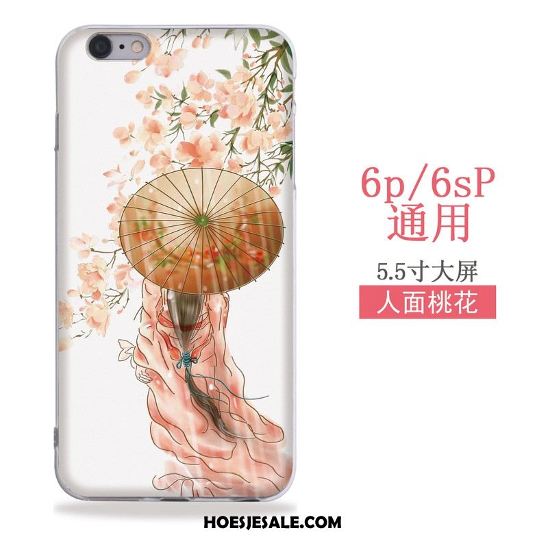 iPhone 6 / 6s Plus Hoesje Hanger Kunst Hoes Chinese Stijl Roze Kopen