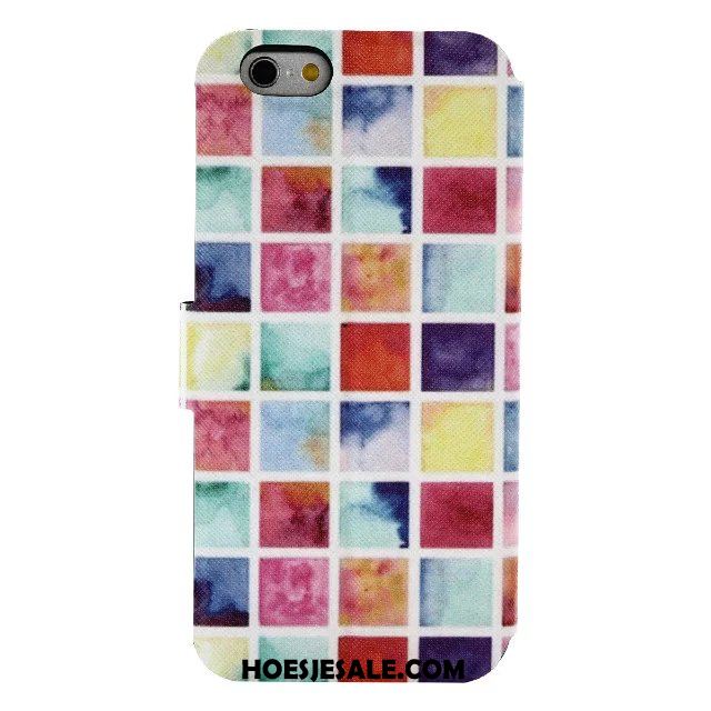 iPhone 6 / 6s Plus Hoesje Hoes Spotprent Leren Etui Anti-fall Bescherming Sale