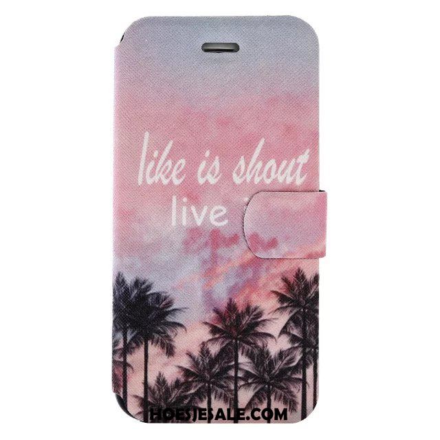 iPhone 6 / 6s Plus Hoesje Hoes Spotprent Leren Etui Anti-fall Bescherming Sale