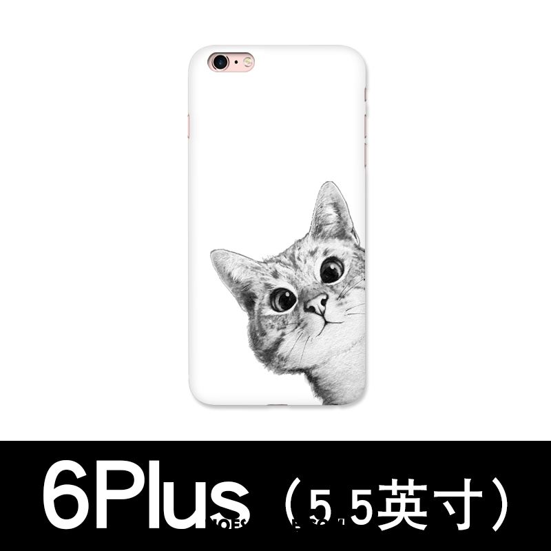 iPhone 6 / 6s Plus Hoesje Kat Nieuw Hoes Kunst Bescherming Goedkoop