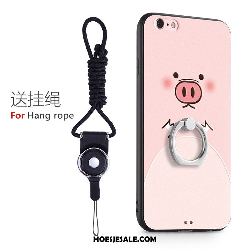 iPhone 6 / 6s Plus Hoesje Opknoping Nek Siliconen Ring Hanger Persoonlijk Sale