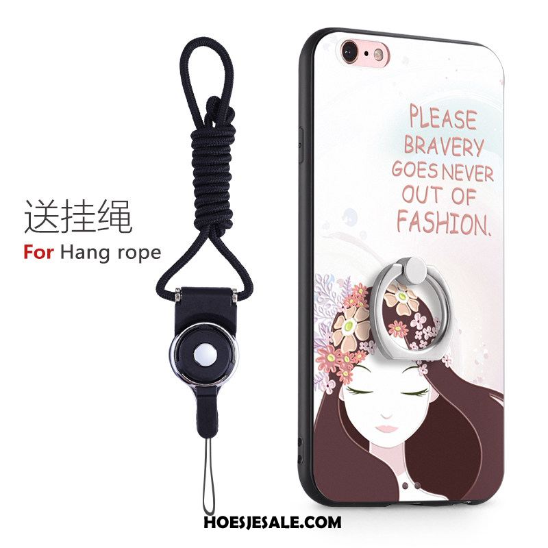 iPhone 6 / 6s Plus Hoesje Opknoping Nek Siliconen Ring Hanger Persoonlijk Sale