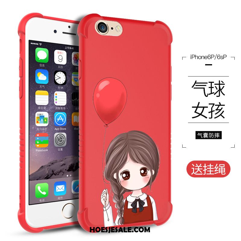 iPhone 6 / 6s Plus Hoesje Scheppend Siliconen Trend Net Red Tas Sale