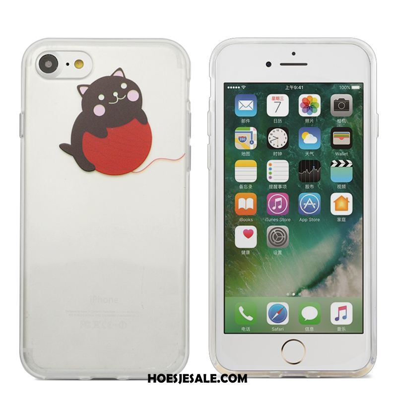 iPhone 6 / 6s Plus Hoesje Wit Hoes Mobiele Telefoon Bescherming Zacht Korting