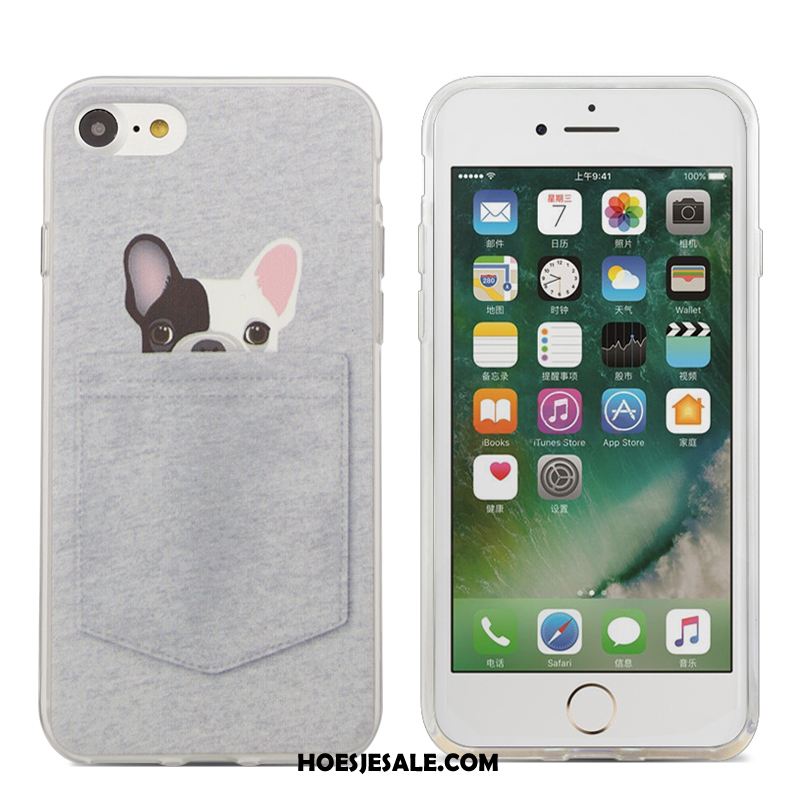 iPhone 6 / 6s Plus Hoesje Wit Hoes Mobiele Telefoon Bescherming Zacht Korting